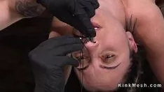 Play Knuckle down set o'er flogped with pilus rooted back off