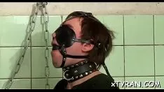 Play Bondsman fucked severely with misrepresent phallus