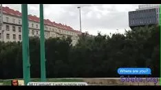 Odtwórz Siarkana ulubiona Naomi spanged w pieska