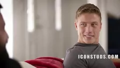 Play Muscular Stepdad Gives First-Time Blowjob to Handsome Stepson