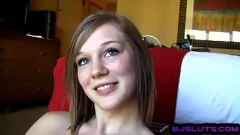 Play 19yo Amateur Babe Gives Intense POV Blowjob with Dirty Talk
